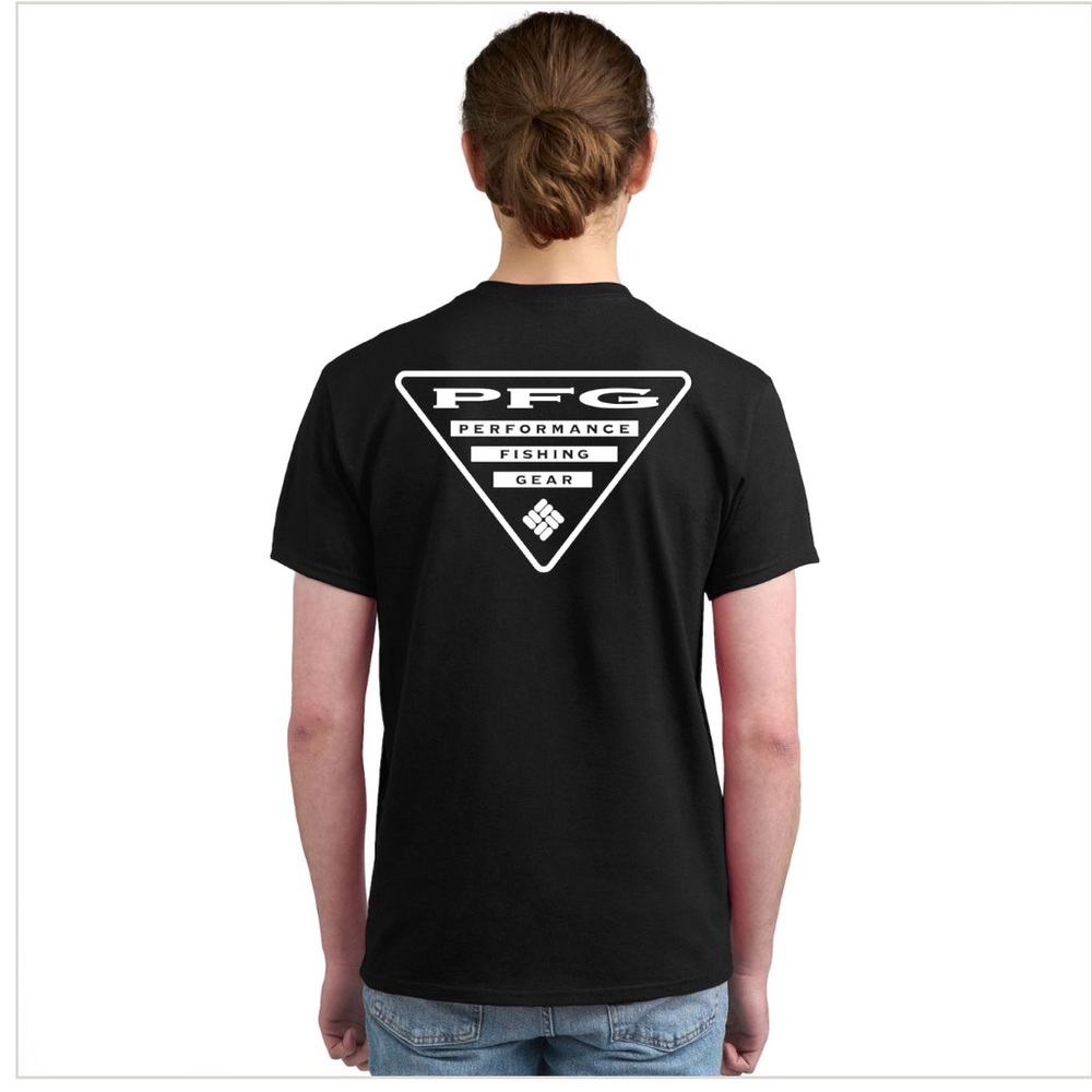 Black PFG Performance Fishing Gear T-Shirt